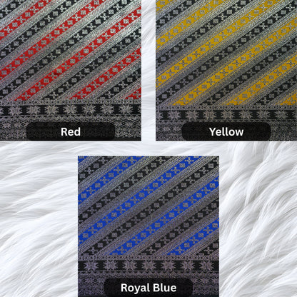 KAMDAR Songket Cempaka Metalic Bidang 44"  Open Meter (Kain Ela) - Ironless & Tak Jarang