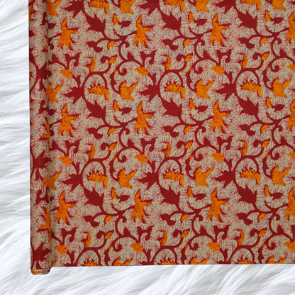 KAMDAR Batik Indigo Cambric Prints Bidang 44" Open Meter (Kain Ela) - 100% Cotton Fabric