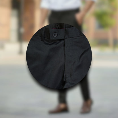 KAMDAR Men's Pants Formal Trouser Wonder Lycra Material - Ironless, Thick & Heavy