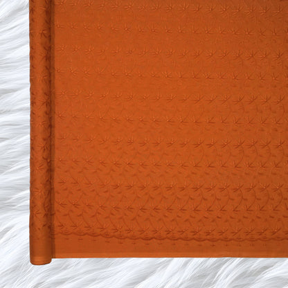 KAMDAR Cotton Cambric Embroidery Mawar 60S Bidang 44" Open Meter (Kain Ela) - Texture & Timbul