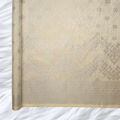 KAMDAR Songket Senja Raya Metallic Bidang 44" Open Meter (Kain Ela) - Ironless & Tak Jarang