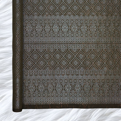 KAMDAR Songket Metallic Asmara Thai Look Bidang 44" Open Meter (Kain Ela) - Ironless & Tak Jarang