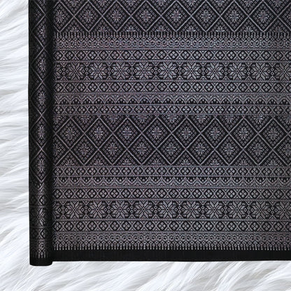 KAMDAR Songket Metallic Asmara Thai Look Bidang 44" Open Meter (Kain Ela) - Ironless & Tak Jarang