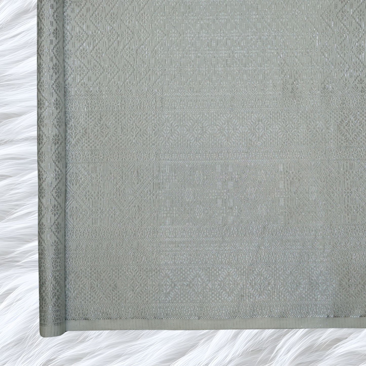 KAMDAR Songket Metallic Auralia Thai Look Bidang 44" Open Meter (Kain Ela) - Ironless & Tak Jarang