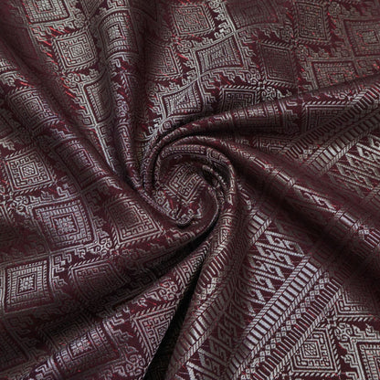 KAMDAR Songket Metallic Malika Thai Look Bidang 44" Open Meter (Kain Ela) - Ironless & Tak Jarang