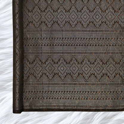 KAMDAR Songket Metallic Malika Thai Look Bidang 44" Open Meter (Kain Ela) - Ironless & Tak Jarang