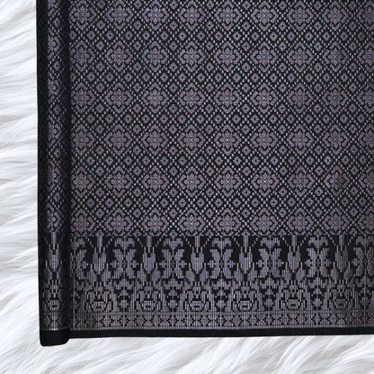 KAMDAR Songket Metallic Wira Bidang 44" Open Meter (Kain Ela) - Ironless & Tak Jarang