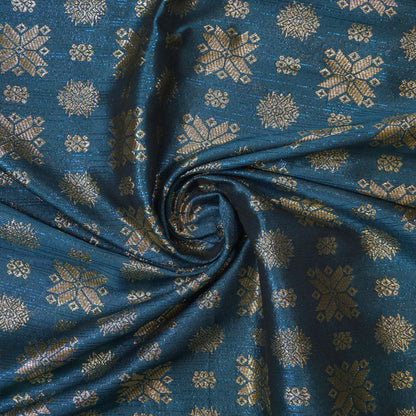KAMDAR Songket Metallic Bidang 44" Open Meter (Kain Ela) - Ironless & Tak Jarang