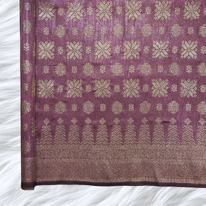 KAMDAR Songket Metallic Bidang 44" Open Meter (Kain Ela) - Ironless & Tak Jarang