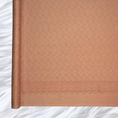 KAMDAR Cotton Satin Embroidery 80S Bidang 44" Open Meter (Kain Ela) - Texture & Timbul