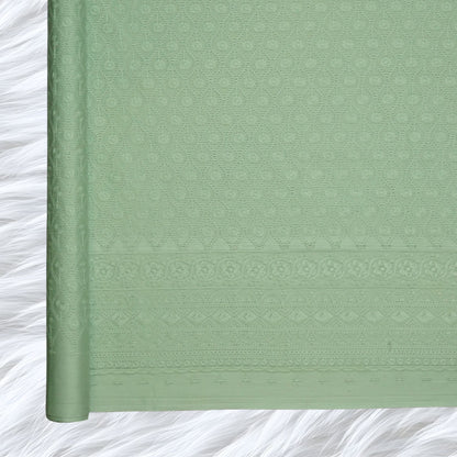 KAMDAR Cotton Satin Embroidery 80S Bidang 44" Open Meter (Kain Ela) - Texture & Timbul