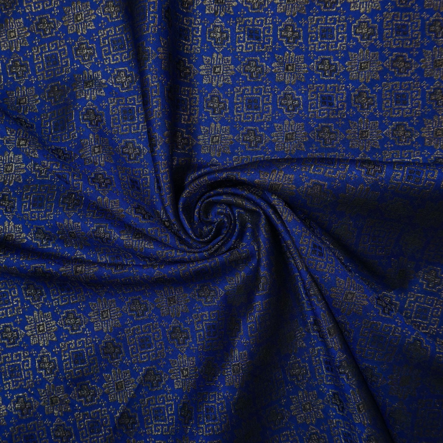KAMDAR Songket Metallic Bidang 44" Open Meter (Kain Ela) - Ironless & Tak Jarang