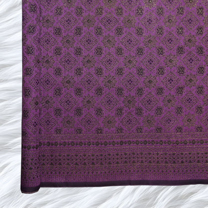 KAMDAR Songket Metallic Bidang 44" Open Meter (Kain Ela) - Ironless & Tak Jarang
