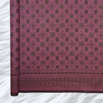 KAMDAR Songket Metallic Bidang 44" Open Meter (Kain Ela) - Ironless & Tak Jarang