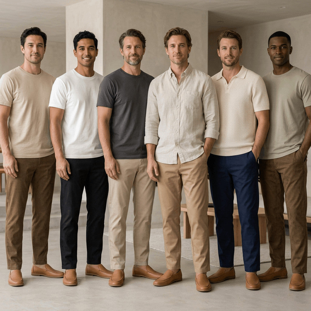 KAMDAR UrbanComfort Men Cotton Pants