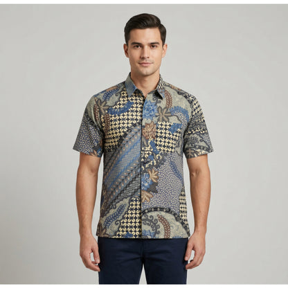 KAMDAR Batik Seraya Reg Fit Cotton Batik