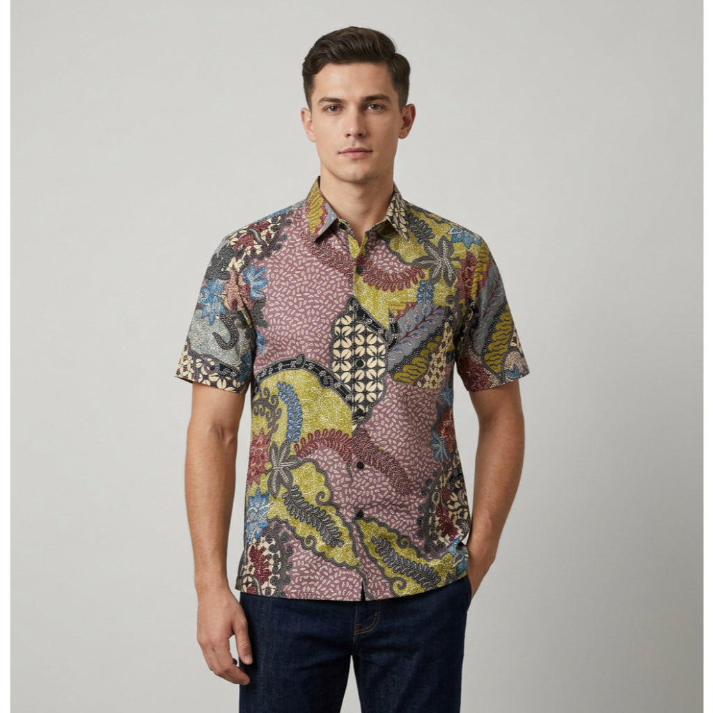 KAMDAR Batik Seraya Reg Fit Cotton Batik
