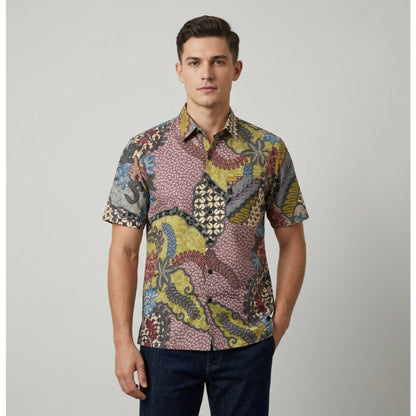 KAMDAR Batik Seraya Reg Fit Cotton Batik