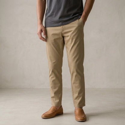 KAMDAR UrbanComfort Men Cotton Pants