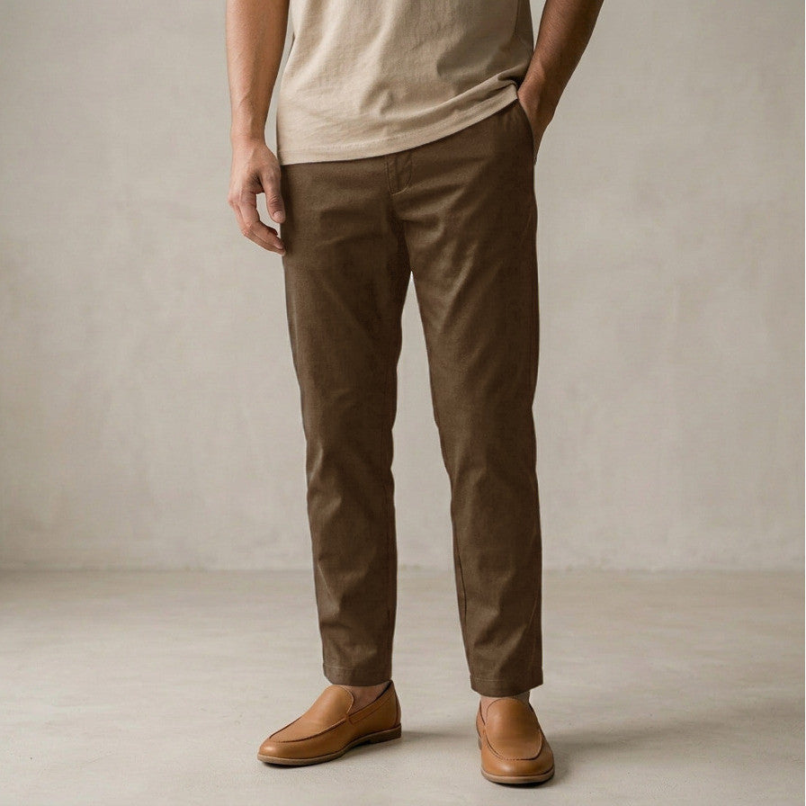 KAMDAR UrbanComfort Men Cotton Pants