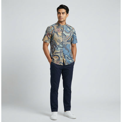 KAMDAR Batik Seraya Reg Fit Cotton Batik