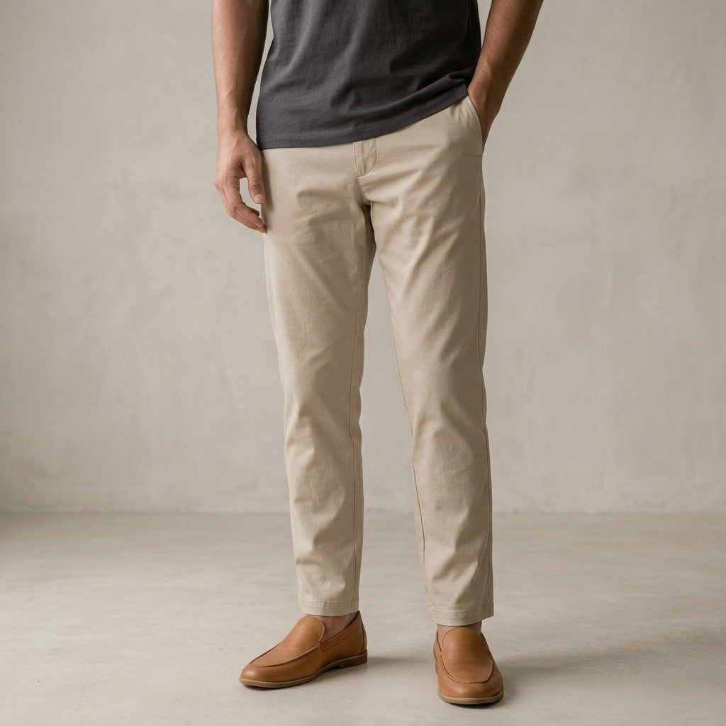 KAMDAR UrbanComfort Men Cotton Pants