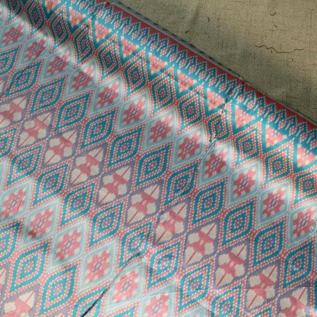 KAMDAR Open Meter Patola Ikkat Jacquard 44"