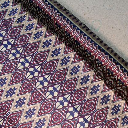 KAMDAR Open Meter Patola Ikkat Jacquard 44"