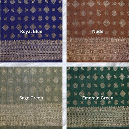 KAMDAR Srikandi Nuraya Metallic Songket | Kain Songket Berkilat Ironless Tak Jarang | Bidang 44