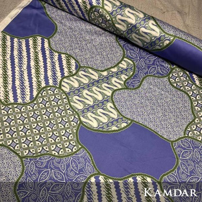 KAMDAR Batik Cotton Rosita Prints Bidang 44"   Kain Pasang - 100% Batik Cotton Fabric