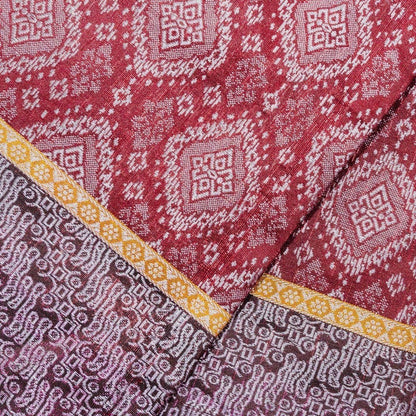 KAMDAR Songket Silver Jari WT Yellow Patti Bidang 44" Open Meter (Kain Ela) - Ironless & Tak Jarang