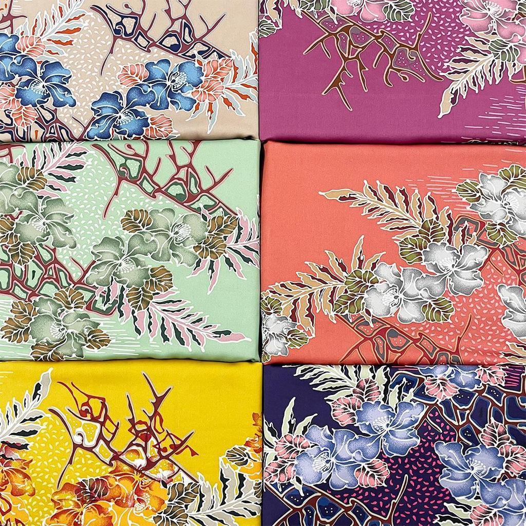 KAMDAR Almeda Batik Prints 44" (Kain Sahaja, Belum Jahit)