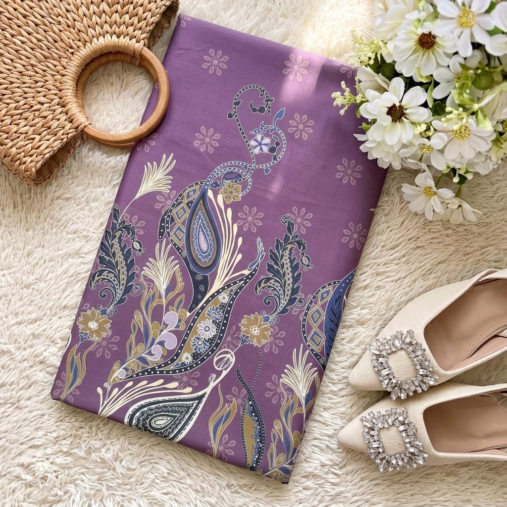 KAMDAR Almeda Batik Prints 44" (Kain Sahaja, Belum Jahit)