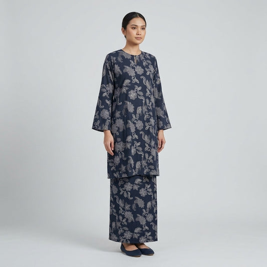 KAMDAR Melati Baju Kurung Pesak | Kurung Moden Selesa Mesra Wuduk | Raya & Kenduri | S-3XL