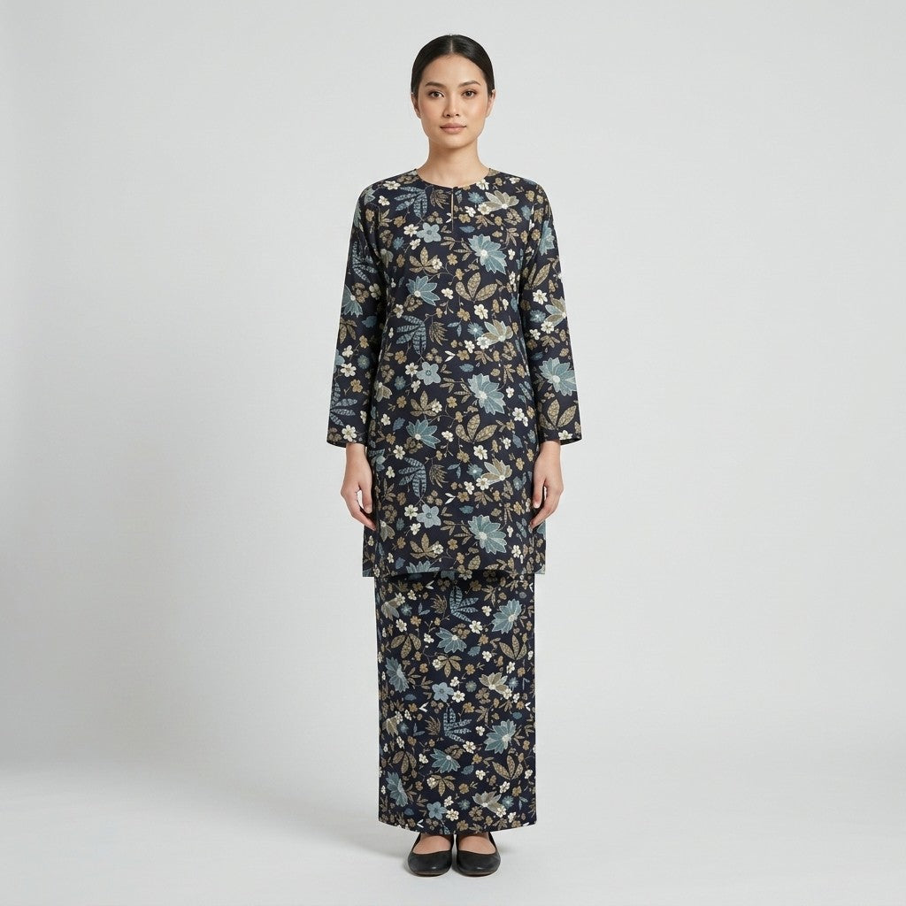 KAMDAR Melati Baju Kurung Pesak | Kurung Moden Selesa Mesra Wuduk | Raya & Kenduri | S-3XL