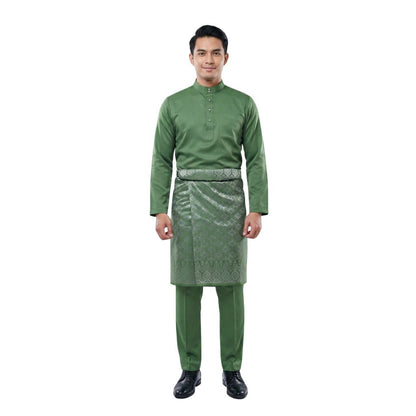 KAMDAR Bintang Raya Sampin Instant Lelaki – Easy Wear 3 Saat | 100% Tenun | Sampin Raya Corak Tradisional