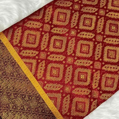 KAMDAR Open Meter Kain Songket Metallic Dayang Sari Bidang 44"