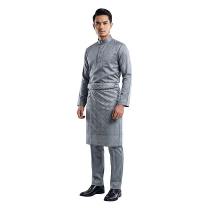 KAMDAR Bintang Raya Sampin Instant Lelaki – Easy Wear 3 Saat | 100% Tenun | Sampin Raya Corak Tradisional