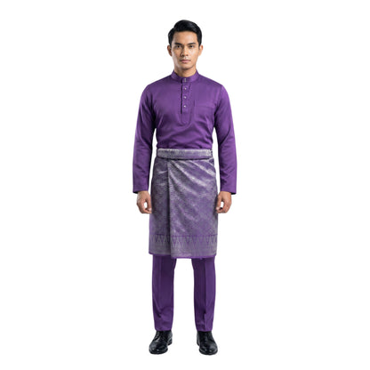 KAMDAR Bintang Raya Sampin Instant Lelaki – Easy Wear 3 Saat | 100% Tenun | Sampin Raya Corak Tradisional