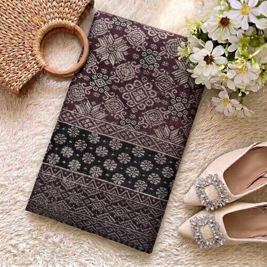 KAMDAR Srikandi Asmara Metallic Songket | Kain Songket Berkilat Ironless Tak Jarang | Bidang 44