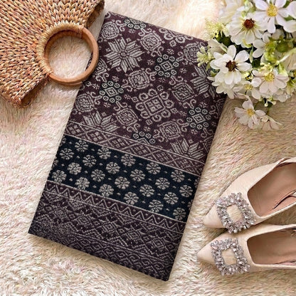 KAMDAR Srikandi Asmara Metallic Songket | Kain Songket Berkilat Ironless Tak Jarang | Bidang 44