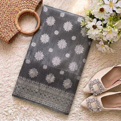 KAMDAR Srikandi Asmara Metallic Songket | Kain Songket Berkilat Ironless Tak Jarang | Bidang 44