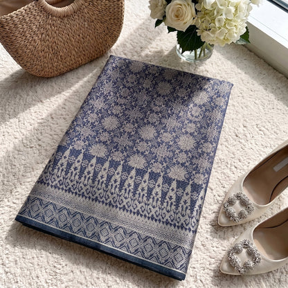 KAMDAR – Gemilang Raya Songket Metallic Kain Pasang | Songket Mewah Berkilauan – 2M/4M