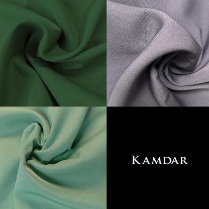 KAMDAR Open Meter Oriana Italian Stretch Crepe Polyester Bidang 58"