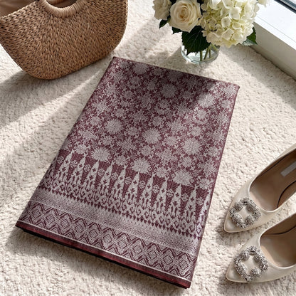 KAMDAR – Gemilang Raya Songket Metallic Kain Pasang | Songket Mewah Berkilauan – 2M/4M