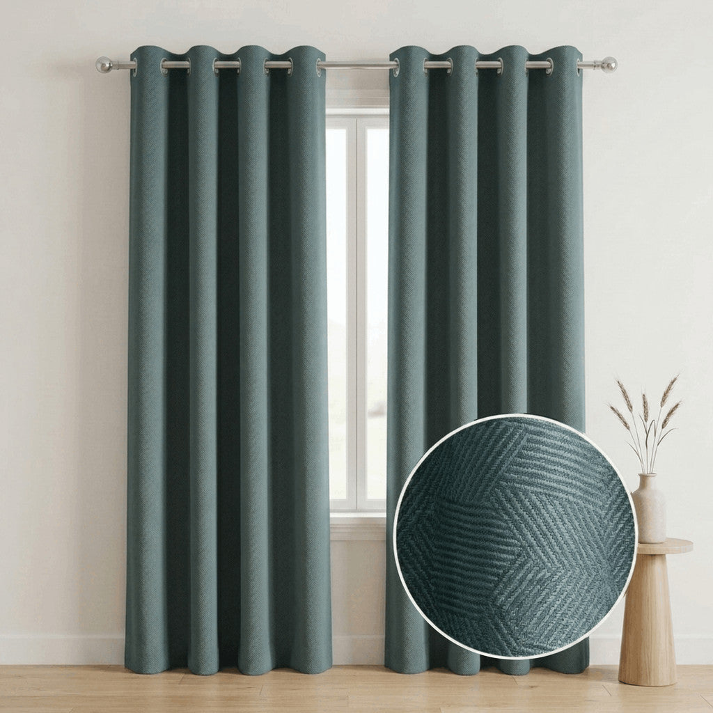 KAMDAR Rubina Curtain | Langsir Moden Elegan untuk Ruang Tamu & Bilik | Premium