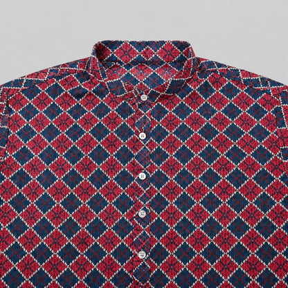 KAMDAR – Baju Kurta Panjang Lelaki Corak Diamond Sequin | Baju Deepavali Mewah