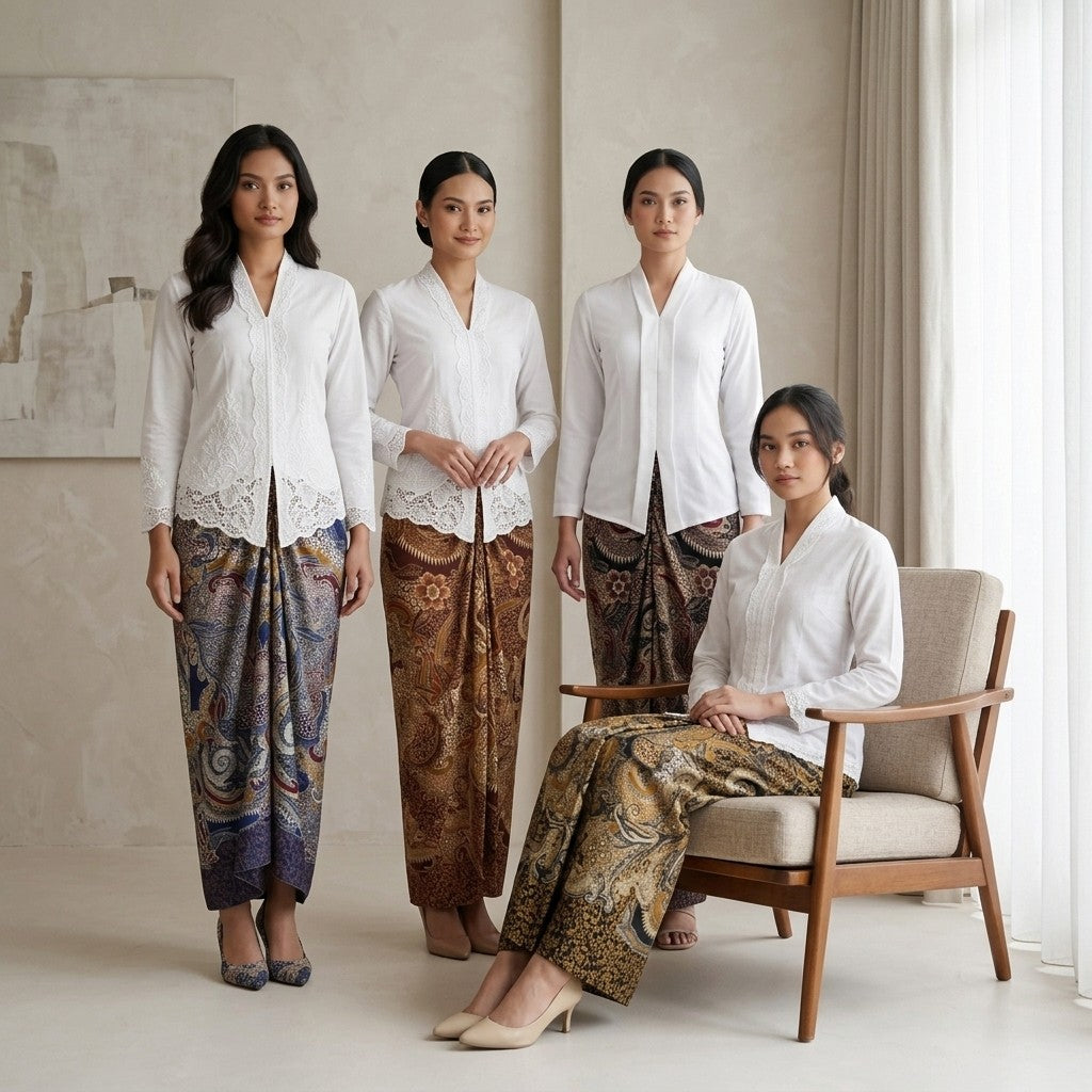 KAMDAR Aliah Instant Pario Skirt | Wrap Skirt Flowy Selesa Tanpa Lilit | Raya & Casual | Free Size