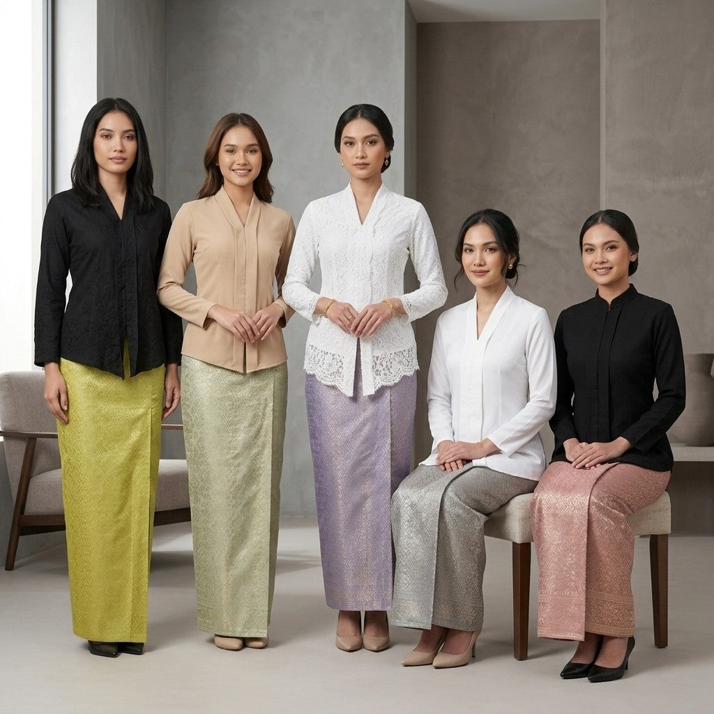 Andani Instant Songket Skirt