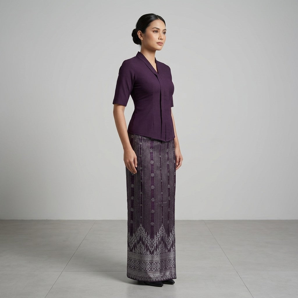 Andani Instant Songket Skirt